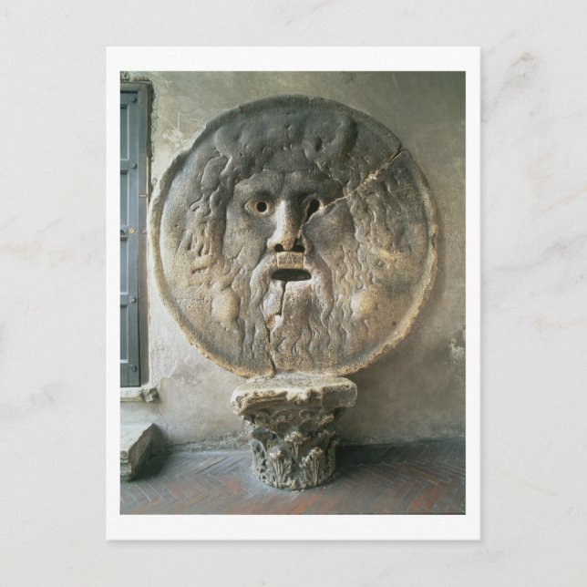 Carte Postale La Bocca di Verita (La Bouche de Vérité) (photo) (Devant)