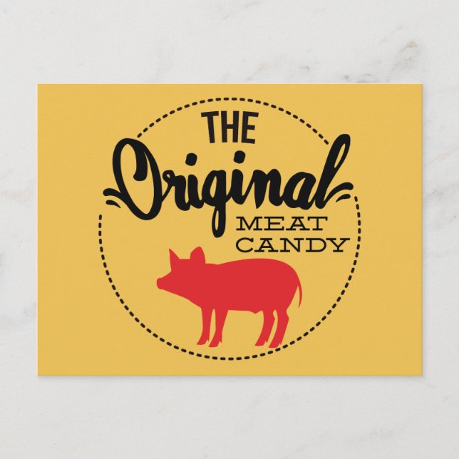 Carte Postale La bonbon à la viande originale (Devant)