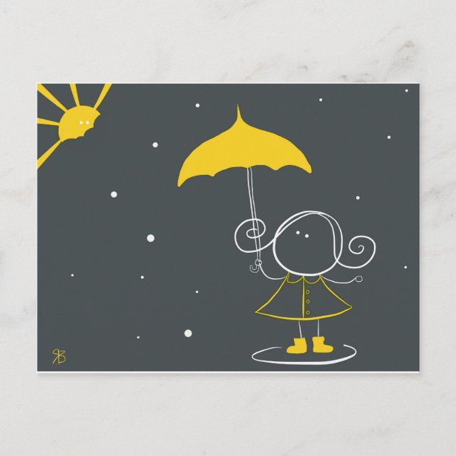 Carte Postale La bonne attitude (Devant)