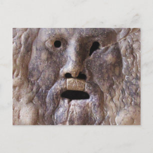 Carte Postale La Bouche de la Vérité La sculpture de Rome