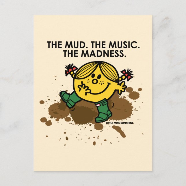 Carte Postale La Boue La Musique La Folie (Devant)