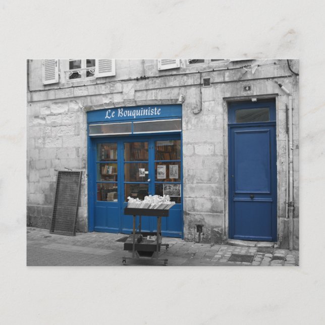 Carte Postale La Bouquiniste (Devant)