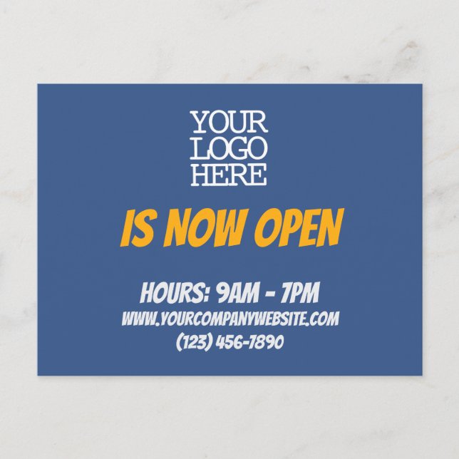 Carte Postale La Boutique Est Maintenant Ouverte À La Messagerie (Devant)