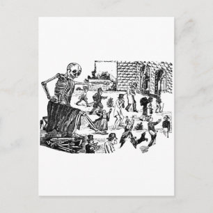 Carte Postale La Calavera générale du cimetière