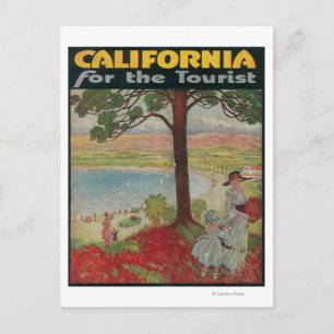 Carte Postale La Californie Pour L'Affiche Touristique