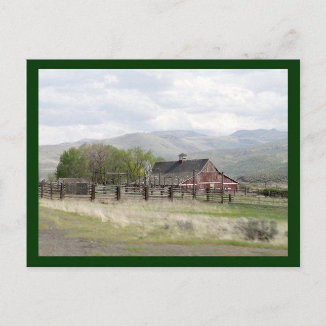 Carte Postale La campagne de l'Oregon (Devant)