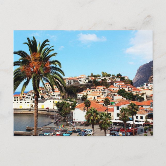 Carte Postale La capitale Funchal à Madère (Devant)
