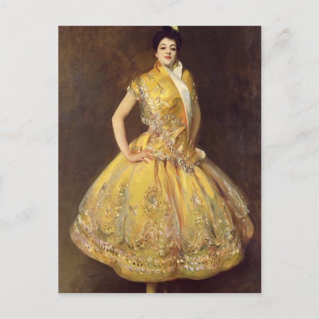 Carte Postale La Carmencita, 1890 (Devant)