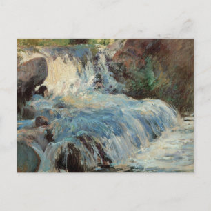 Carte Postale La cascade par Twachtman, l'impressionnisme Vintag