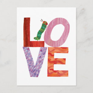 Carte Postale La Caterpillar Très Affamée   AMOUR