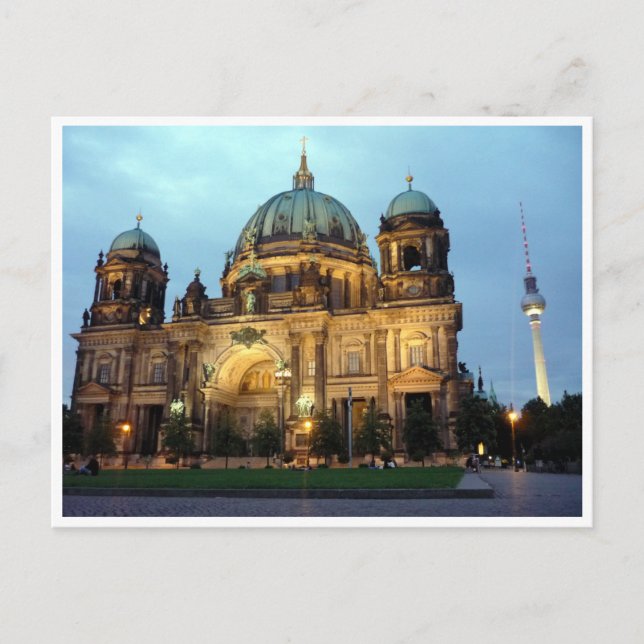 Carte Postale la cathédrale de berliner (Devant)