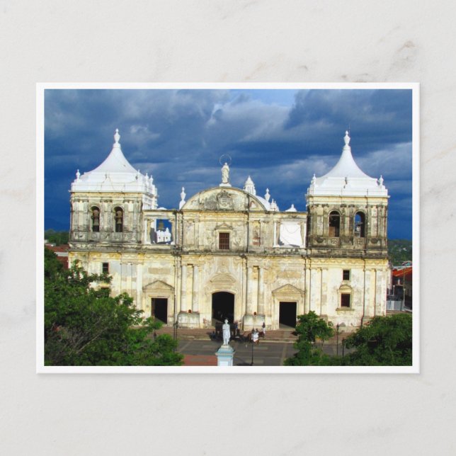 Carte Postale la cathédrale de león (Devant)