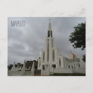 Carte Postale la cathédrale de maputo