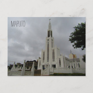 Carte Postale la cathédrale de maputo