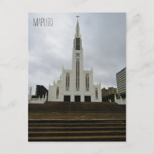 Carte Postale la cathédrale de maputo mozambique