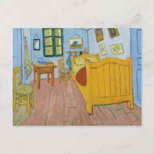 Carte Postale La chambre à coucher, Vincent van Gogh post-impres