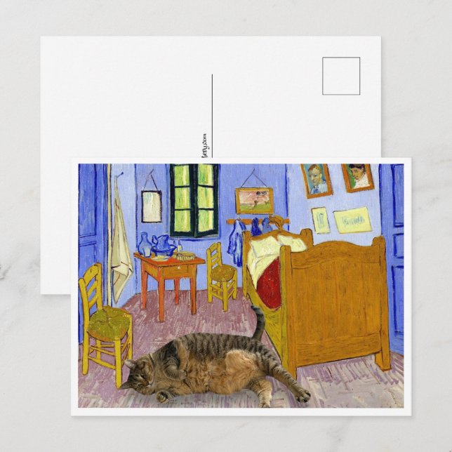Carte Postale La chambre de Pekka (Devant / Derrière)