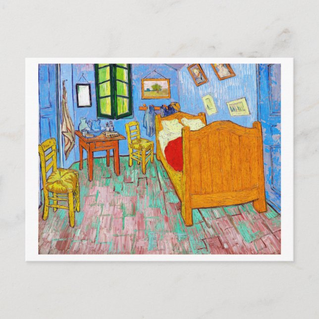 Carte Postale La Chambre, Van Gogh (Devant)
