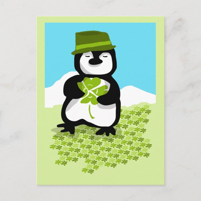 Carte Postale La chance des pingouins (Devant)
