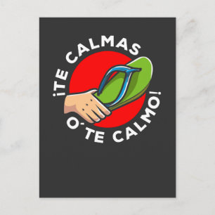 Carte Postale La Chancla Funny Espagnol Citation Latin Espagne H