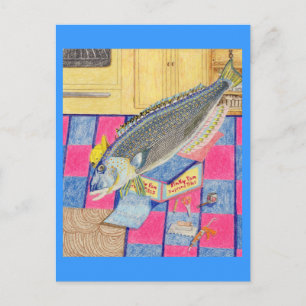 Carte Postale La chaudière de plancher