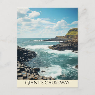 Carte Postale La Chaussée des Géants   Art d'Irlande du Nord