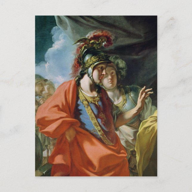 Carte Postale La clémence d'Alexandre le Grand (Devant)