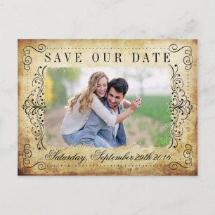 Carte Postale La Collection De Mariages Vintage Ornat