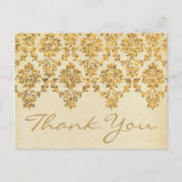 La collection Vintage Glam Gold Mariage damassé