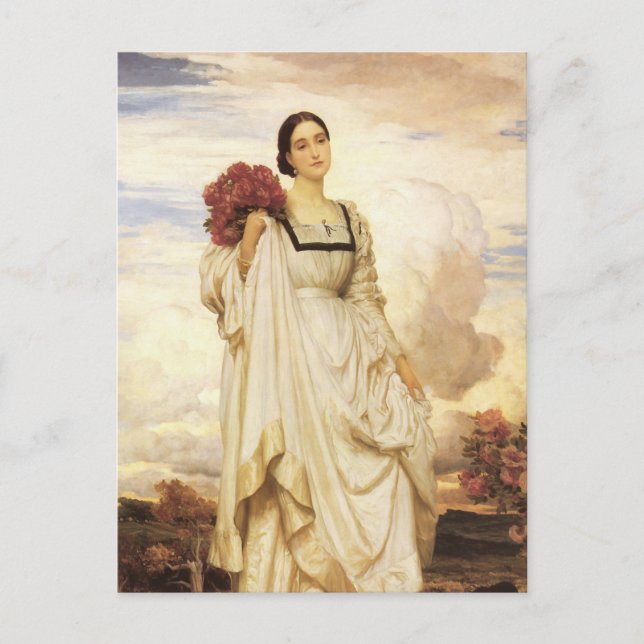 Carte Postale La comtesse Brownlow, Frederic Leighton (Devant)