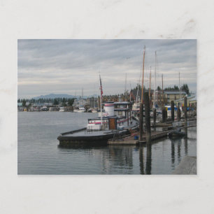 Carte Postale La Conner Barge
