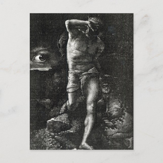 Carte Postale La conscience ou, la pluie oculaire (Devant)