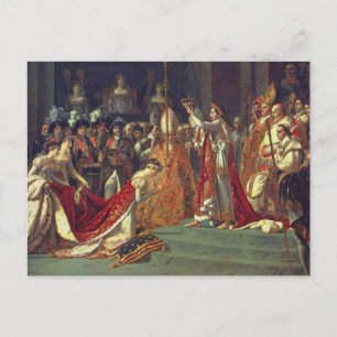 Carte Postale La consécration de l'empereur Napoléon 1
