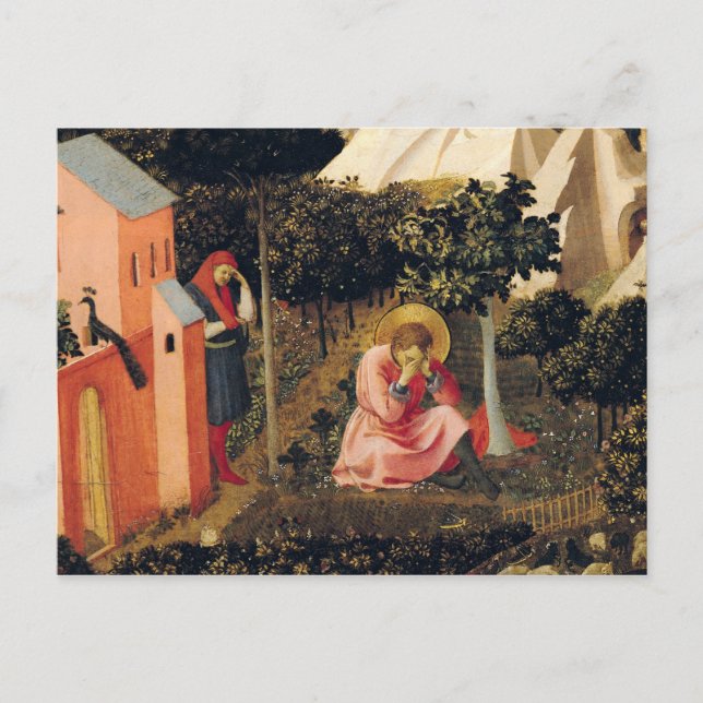 Carte Postale La conversion de Saint Augustin (Devant)