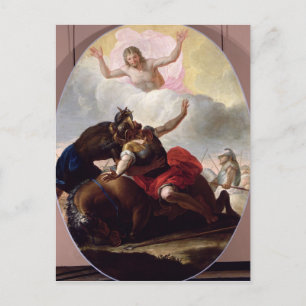 Carte Postale La conversion de saint Paul