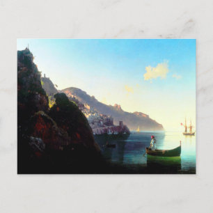 Carte Postale La côte d'Amalfi par Ivan Aivazovsky