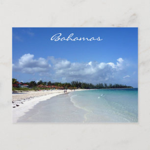 Carte Postale la côte de bahamas
