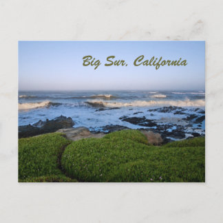 Carte Postale La côte de Big Sur en Californie à l'aube