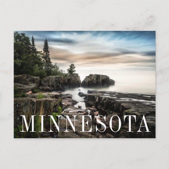 Carte Postale La côte du lac Supérieur | Minnesota (Devant)