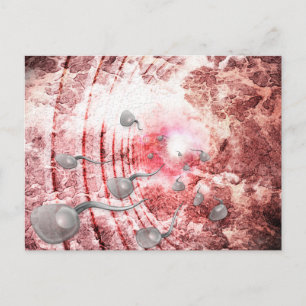 Carte Postale La Course À La Vie