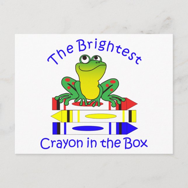 Carte Postale La Crayon la plus brillante (Devant)