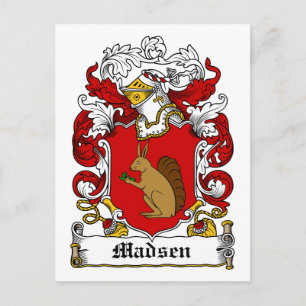 Carte Postale La crête de famille Madsen