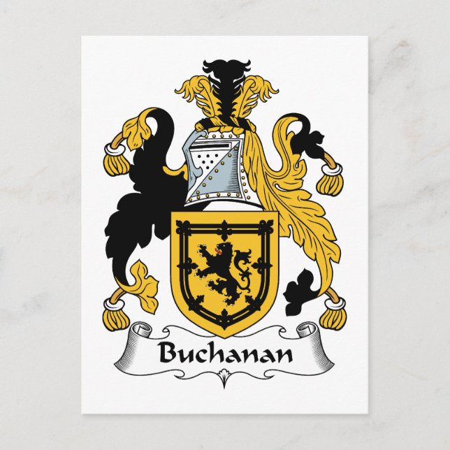 Carte Postale La crête de la famille Buchanan (Devant)