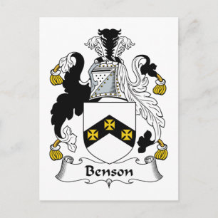 Carte Postale La crête de la famille de Benson