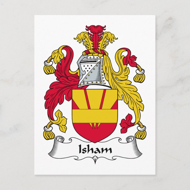 Carte Postale La crête de la famille Isham (Devant)