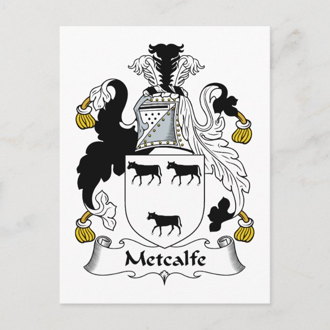 Carte Postale La crête de la famille Metcalfe (Devant)