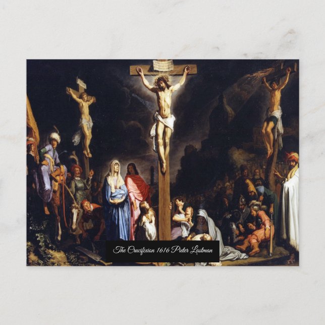 Carte Postale La Crucifixion (Devant)