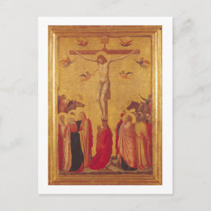 Carte Postale La Crucifixion (température sur panneau)