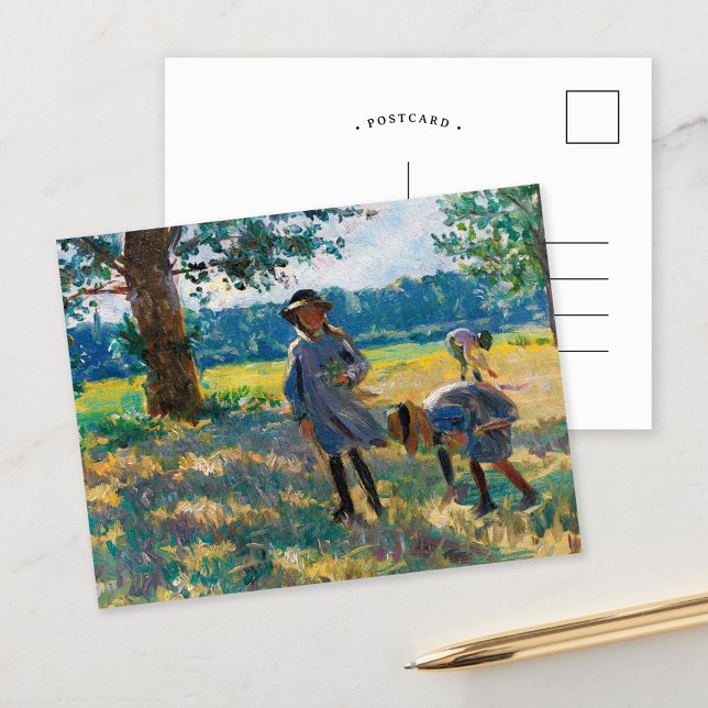 Carte Postale La Cueillette des Fleurs | Henri Lebasque (Créateur téléchargé)