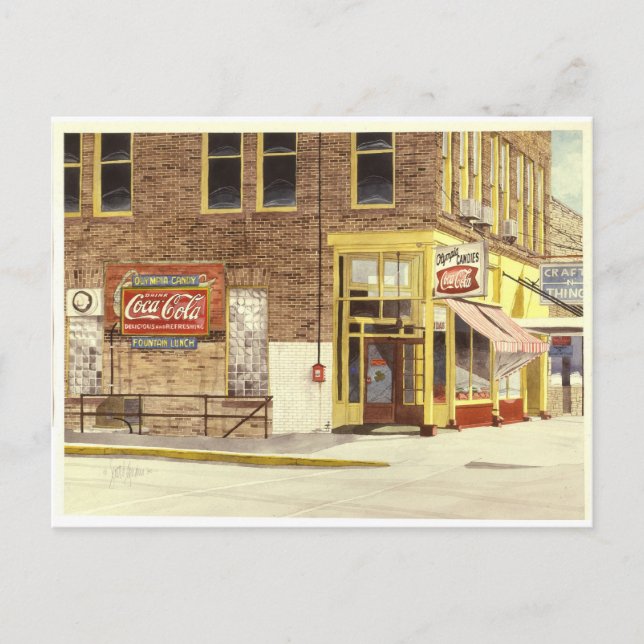 Carte Postale La cuisine de sucrerie d'Olympia (Devant)